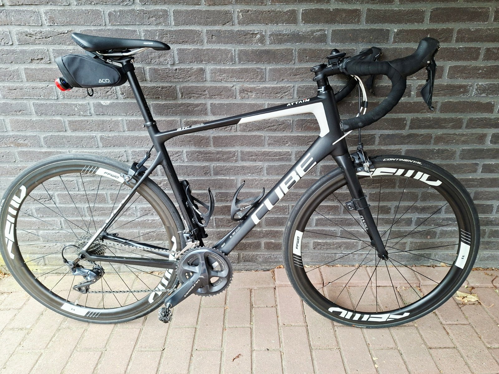 Cube Attain GTC Race racefiets Ultegra 58cm, Fietsen en Brommers, 28 inch, Carbon, Velgrem, Zo goed als nieuw