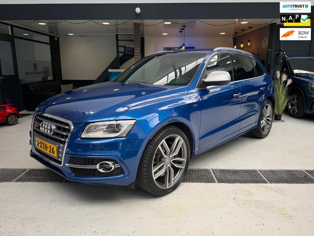 Audi SQ5 3.0 TDI quattro Pro Line|B&O|Trekhaak|Leder|Stoelve, Auto's, Audi, Automaat, Euro 5, 15 km/l, Gebruikt