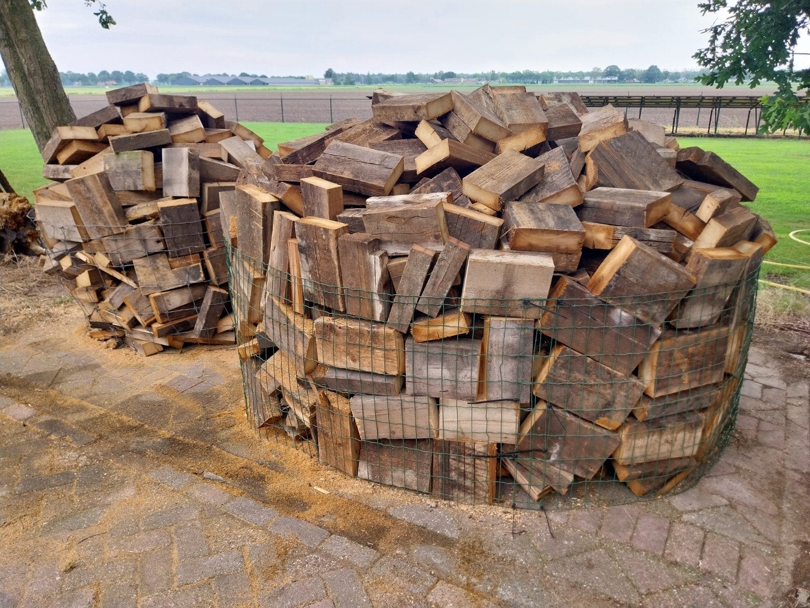 haardhout/kachelhout/stookhout, Tuin en Terras, Haardhout, 6 m³ of meer, Ophalen