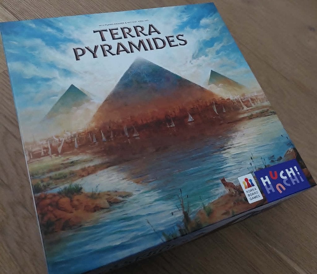 Terra Pyramides zgan, Een of twee spelers, Ophalen of Verzenden, Zo goed als nieuw