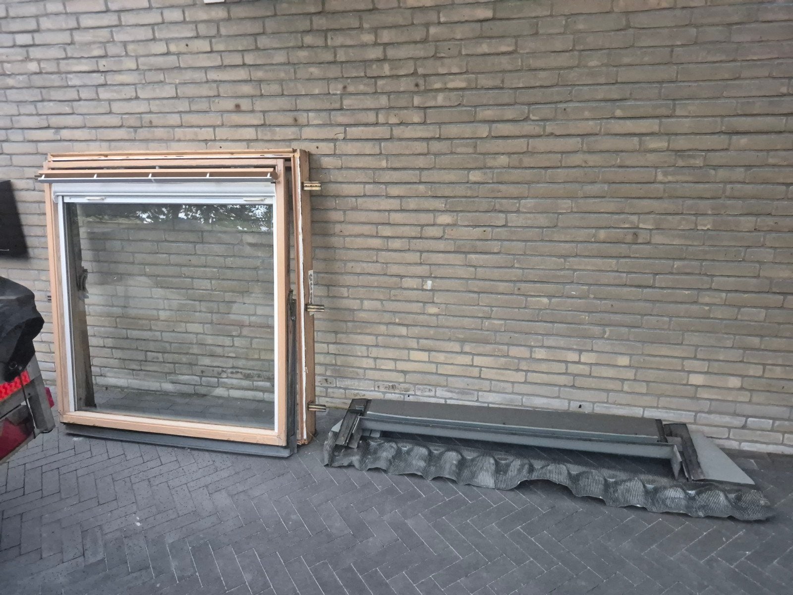 Velux Dakraam 1.34x1.40 - Goede Staat, Doe-het-zelf en Verbouw, Glas en Ramen, Ophalen, Dubbelglas, Gebruikt, 120 tot 160 cm