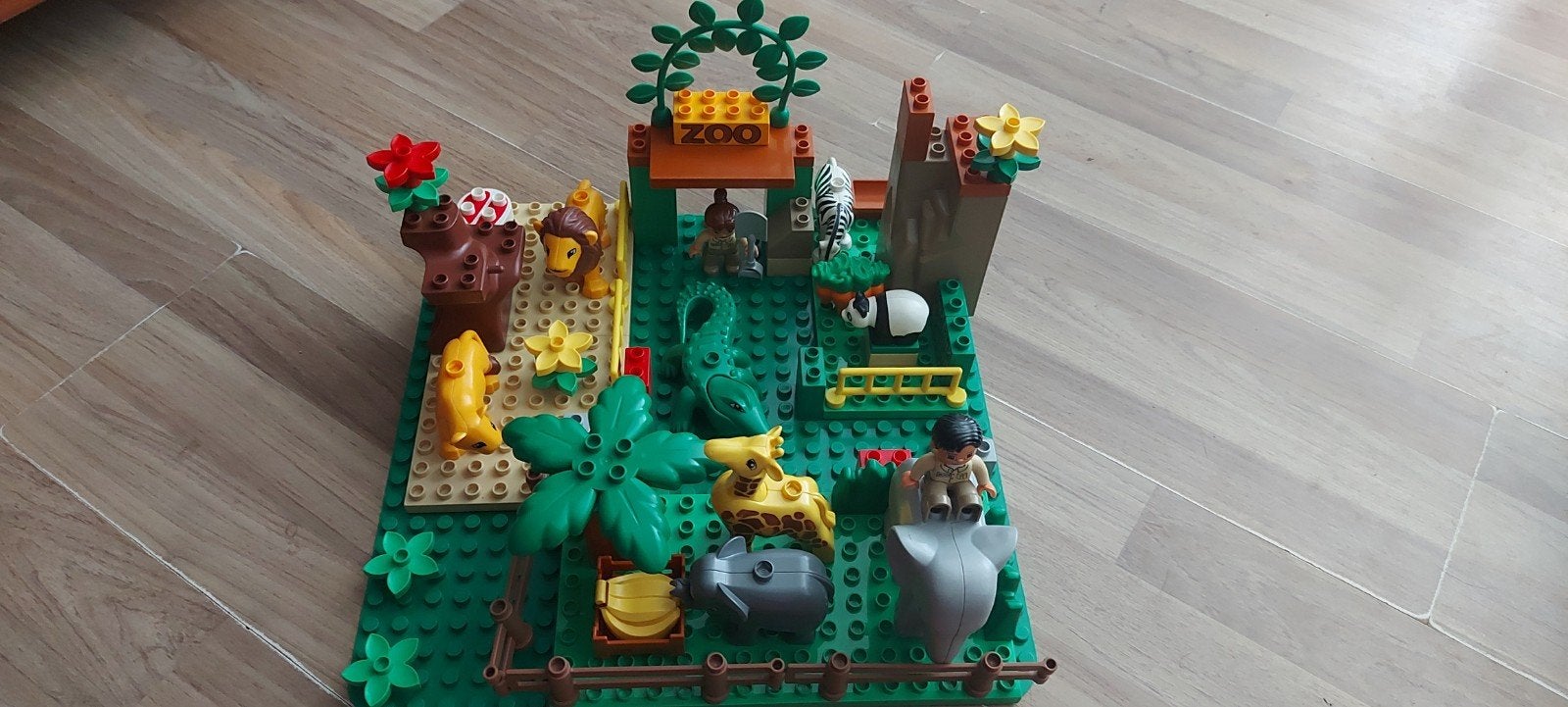 Duplo dierentuin, Kinderen en Baby's, Speelgoed | Duplo en Lego, Ophalen of Verzenden, Zo goed als nieuw, Duplo