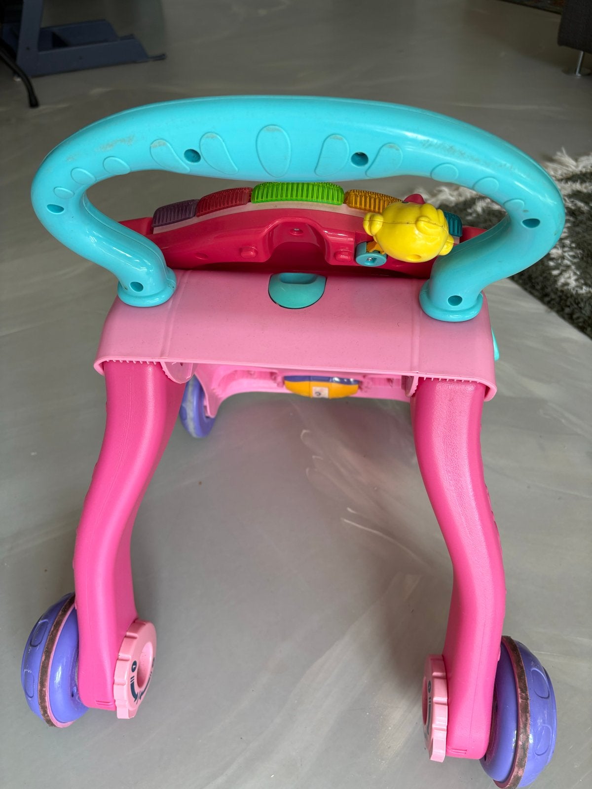 VTech loopkar met geluid en verstelbare wieltjes, Ophalen, Zo goed als nieuw, Overige typen, Met geluid