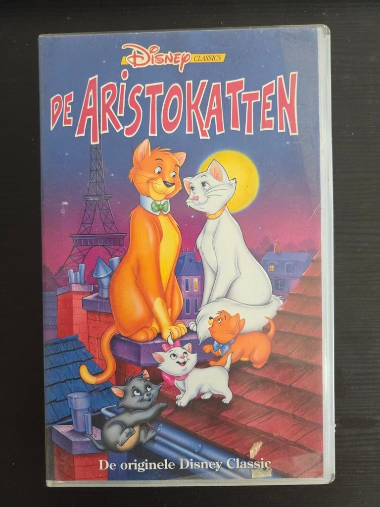 Disney De Aristokatten - Originele Classic VHS Videoband, Alle leeftijden, Ophalen, Gebruikt, Overige genres