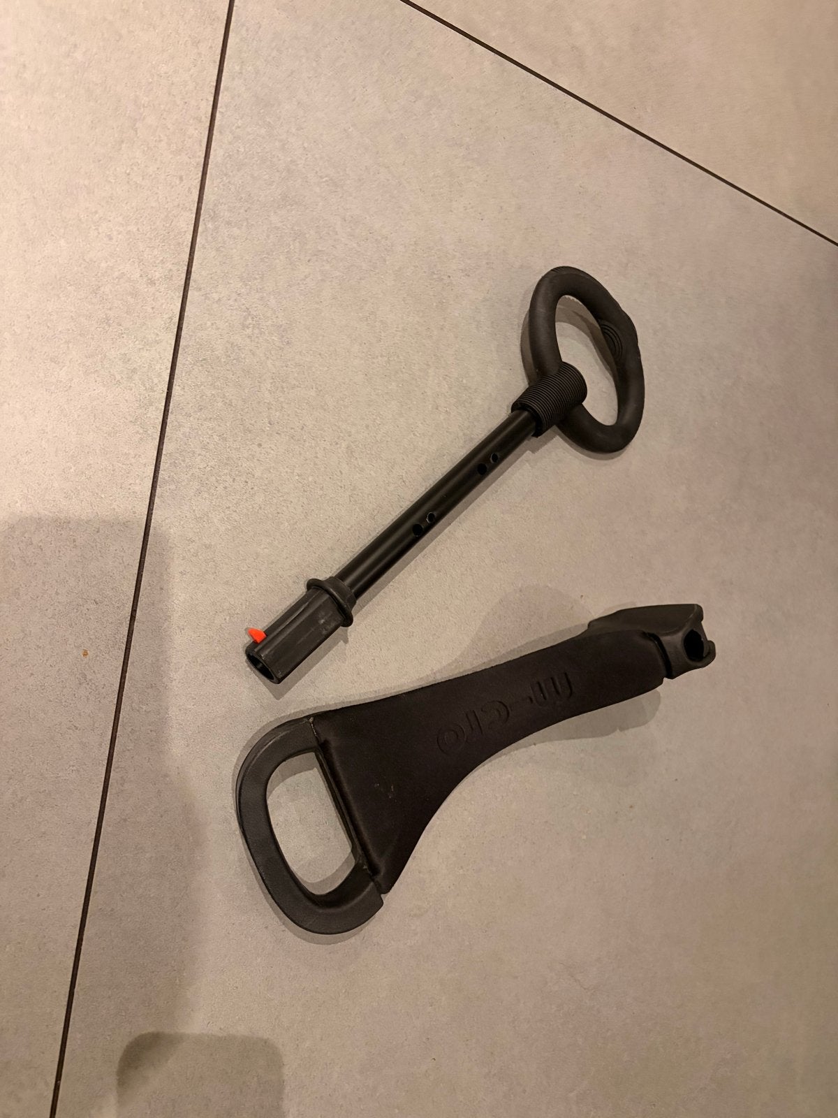 Micro step duwstang en zadel (zonder step), Ophalen, Gebruikt, Duwvoertuig