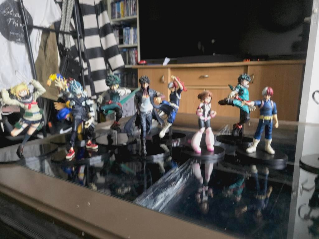 My Hero Academia actiefiguren set, Ophalen of Verzenden, Zo goed als nieuw