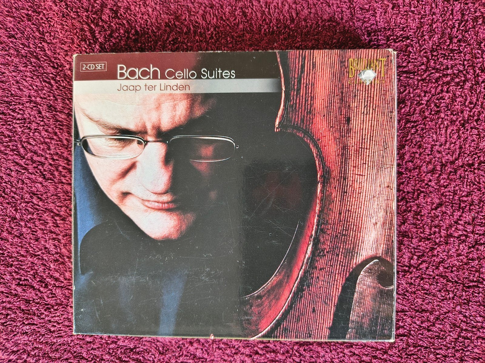 Bach Cello Suites - Jaap ter Linden 2CD, Ophalen of Verzenden, Kamermuziek, Gebruikt, Barok