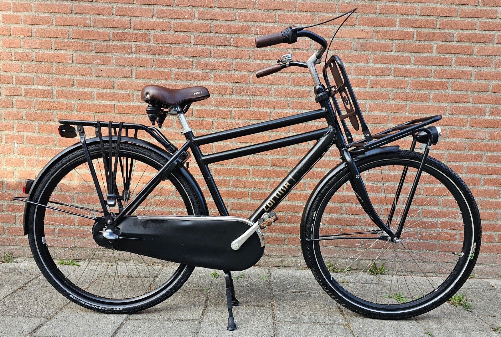 Cortina U4,28 inch, Jongensfiets, Terugtraprem, Cortina U4 Transport, Versnellingen, Zo goed als nieuw