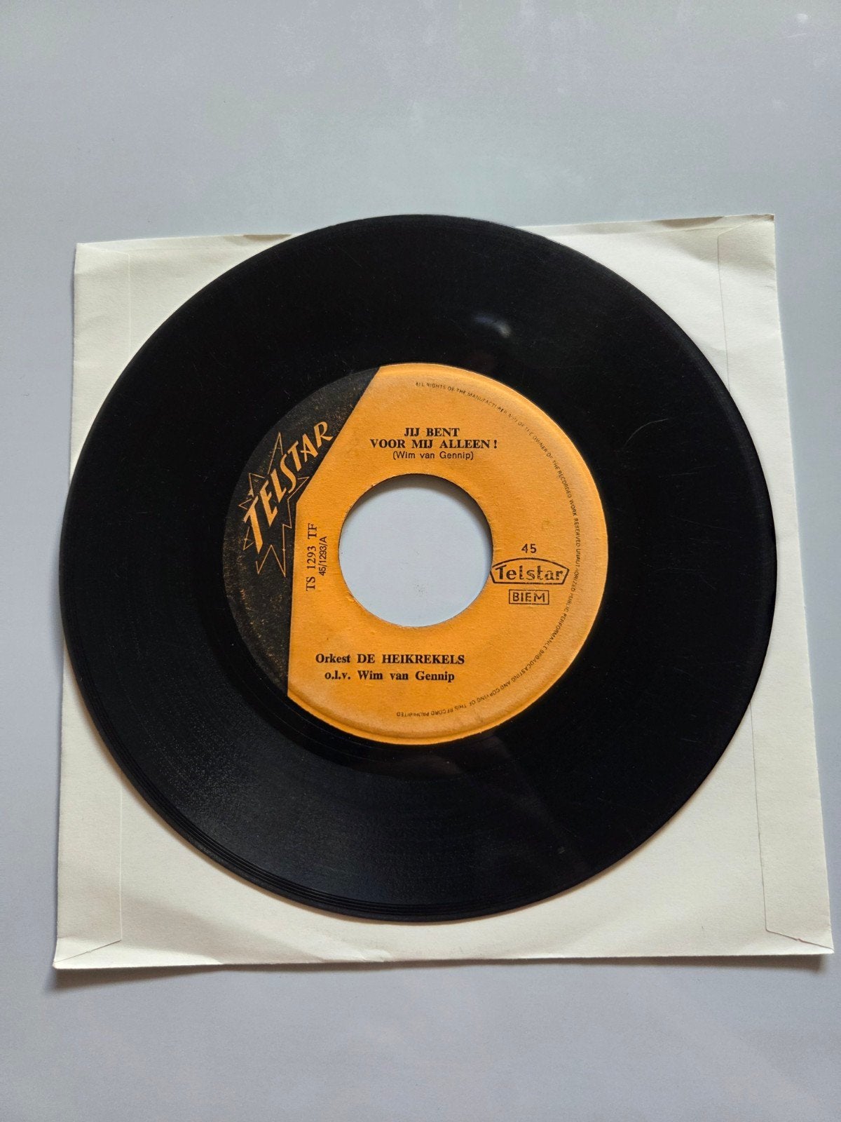 De Heikrekels - Jij bent voor mij alleen !, Gebruikt, 7 inch, Single, Ophalen of Verzenden