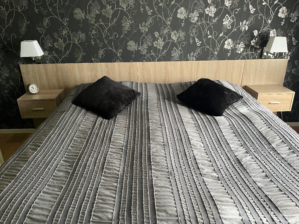 Achterwand bed, Ophalen of Verzenden, 70 cm of meer, Hout, 65 cm of meer