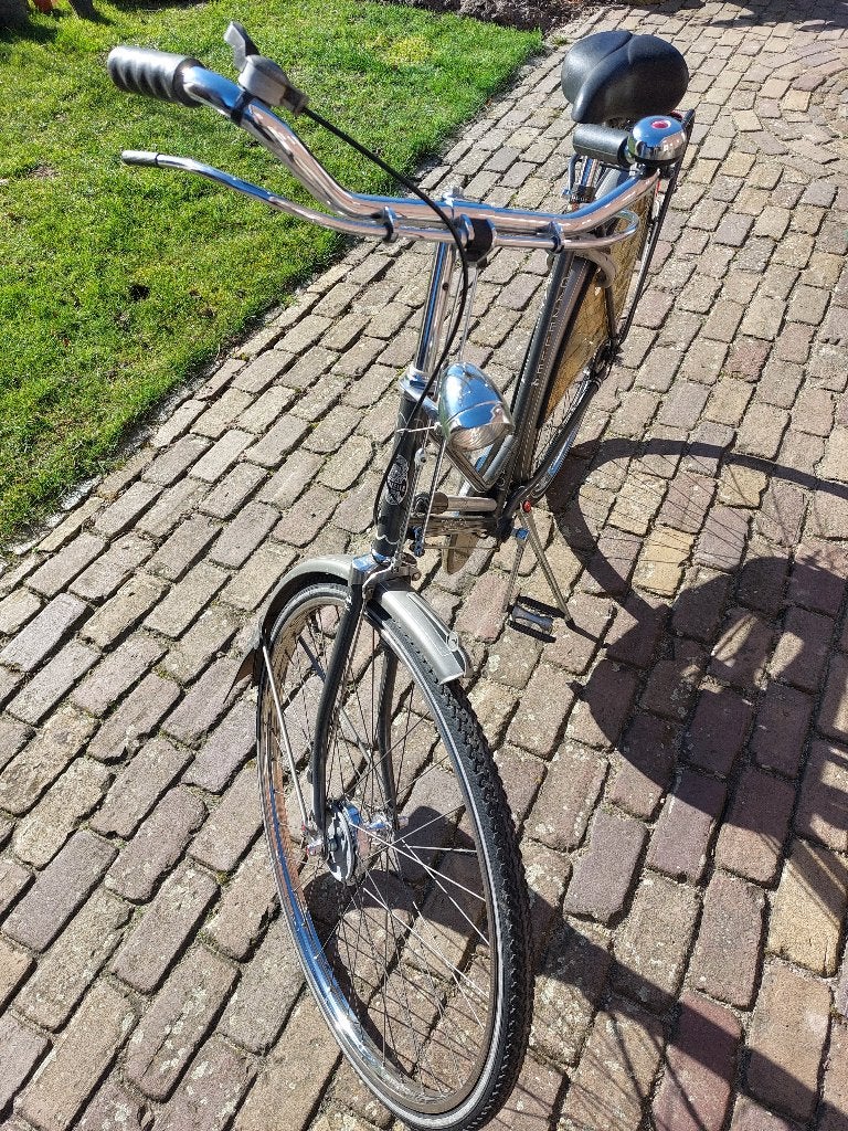 Gazelle Solide prima staat oldtimer stangenremmen damesfiets, Fietsen en Brommers, Ophalen, Gebruikt, Versnellingen, 56 cm of meer