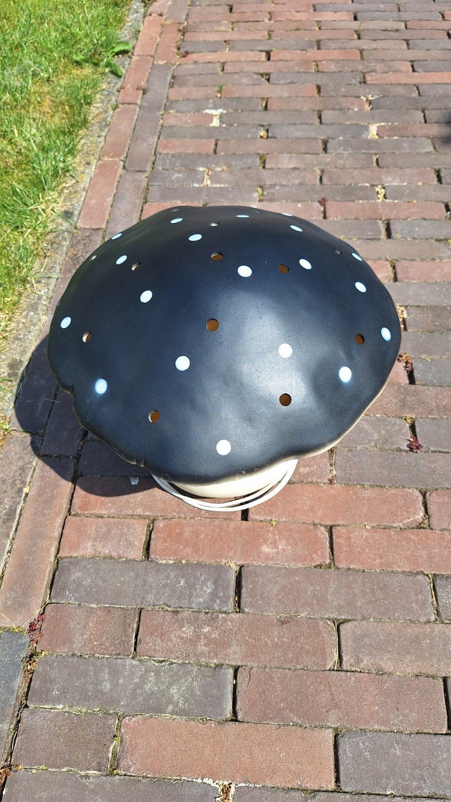 Egmont Toys lamp Vliegenzwam zwart, Ophalen, Minder dan 50 cm