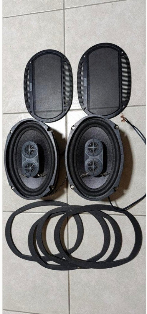 Altec Lansing ALS6.9 6x9 3-weg autoluidsprekers, Ophalen of Verzenden, Gebruikt