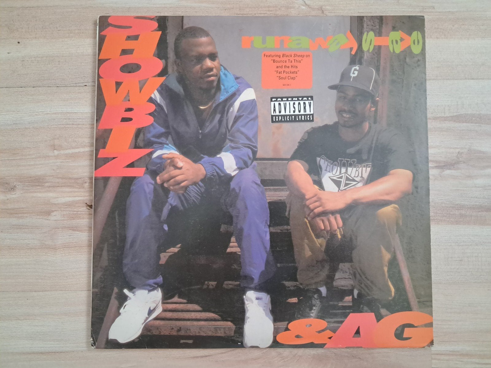 Showbiz & AG - Runaway slave 2LP, Ophalen, 1990 - 1999, 12 inch, Dubbel-LP