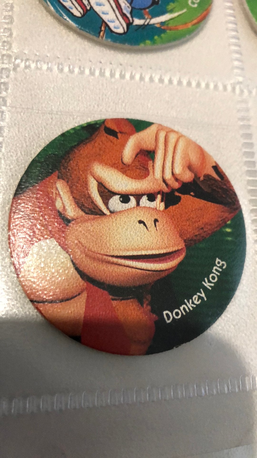 Nintendo Donkey Kong Choco Pops De Kelloggs Flippos Zeldzaam, Ophalen of Verzenden, Losse flippo's
