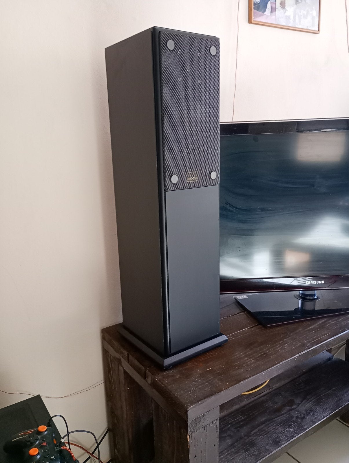 Epos m15 Speakers-Mission filters-Monacor sph165 woofers., Vloerstaande luidspreker, 60 tot 120 watt, Ophalen, Overige merken