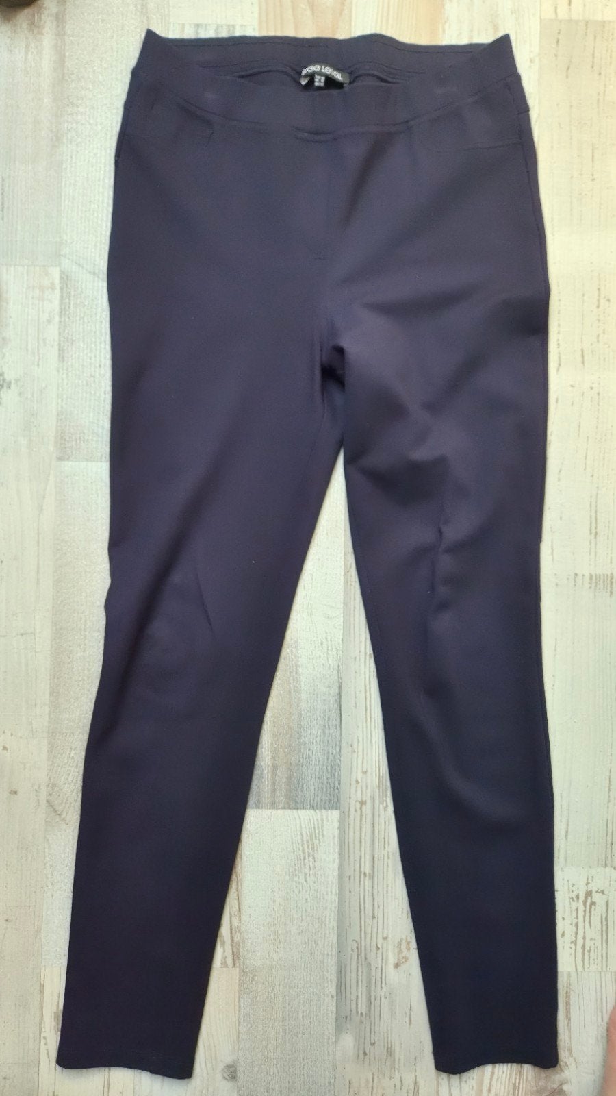 Donkerblauwe stretch slimfit broek maat 42/44 (L), Blauw, Maat 42/44 (L), Base Level, Ophalen of Verzenden
