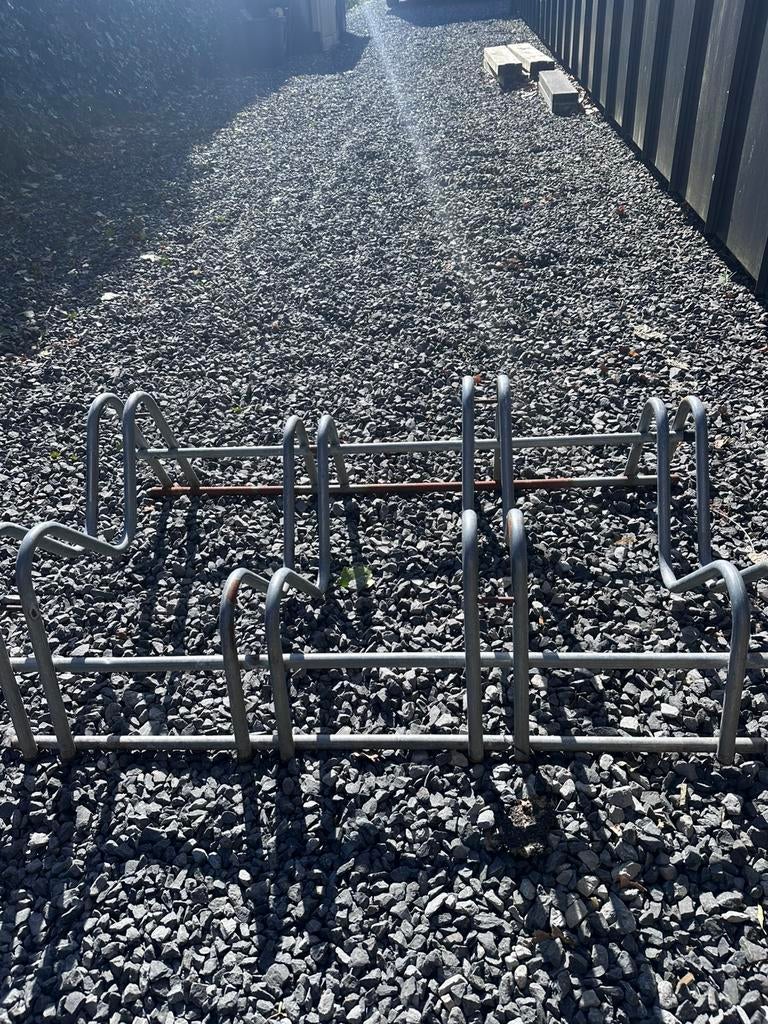 Fietsenrek voor 4 fietsen, Ophalen, Gebruikt