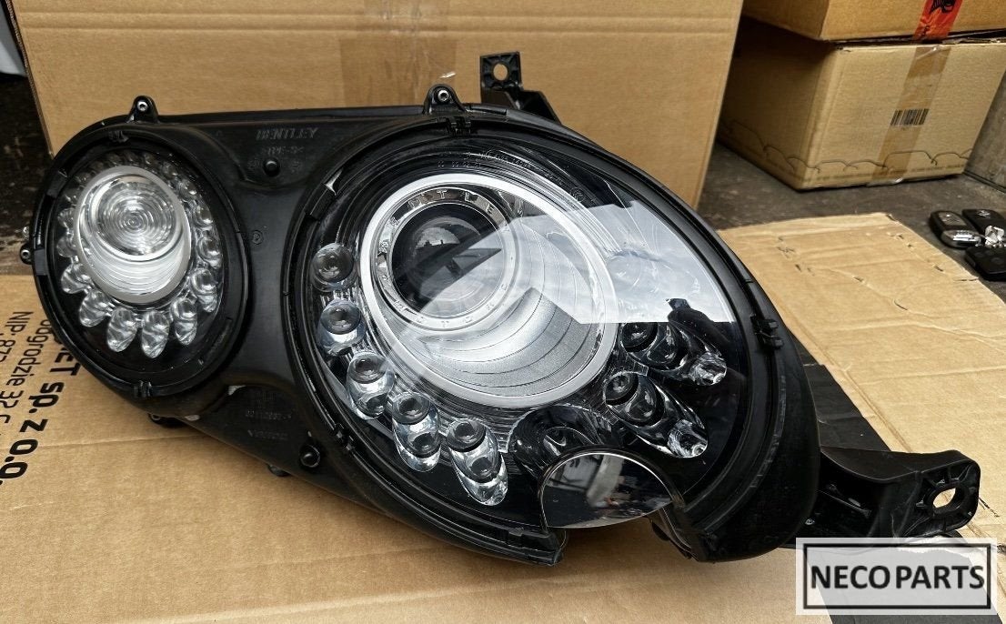BENTLEY CONTINENTAL GT 3W1 BI XENON KOPLAMP ALLES LEVERBAAR!, Auto-onderdelen, Verlichting, Gebruikt, -, -, Ophalen of Verzenden