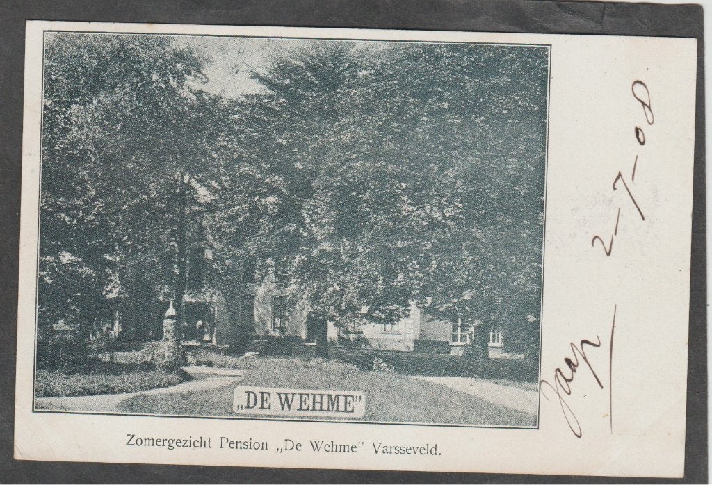 varsseveld  pension de wheme, Verzenden, Voor 1920, Gelopen, Gelderland