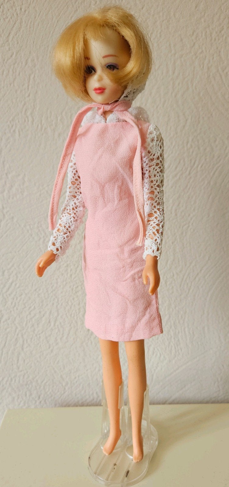 Vintage (Barbie) Francie outfit #1257 Dance Party 1966/67, Verzamelen, Ophalen of Verzenden, Kleertjes