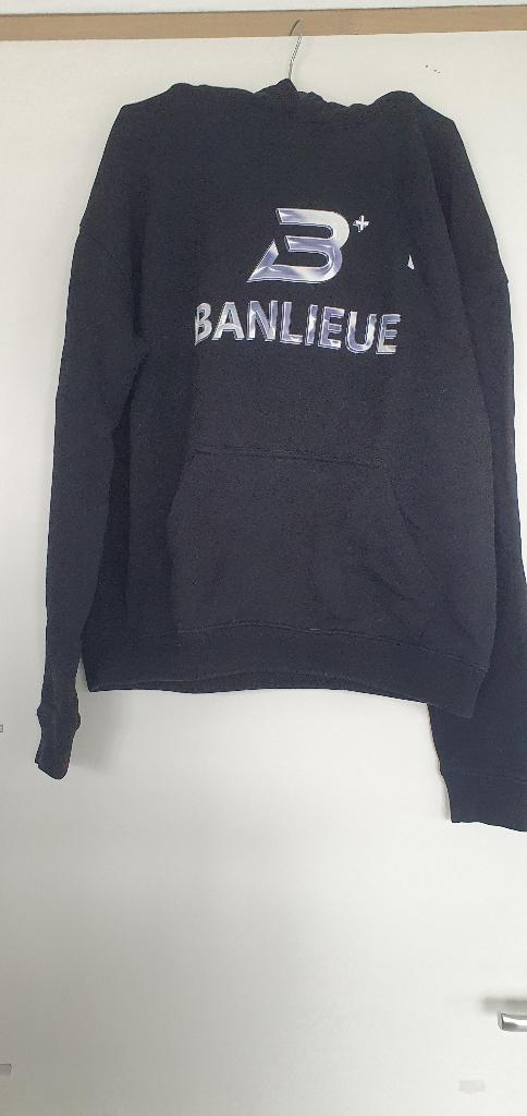 Hoodie Banlieue, black, S, Zwart, Ophalen of Verzenden, Gedragen, Maat 46 (S) of kleiner