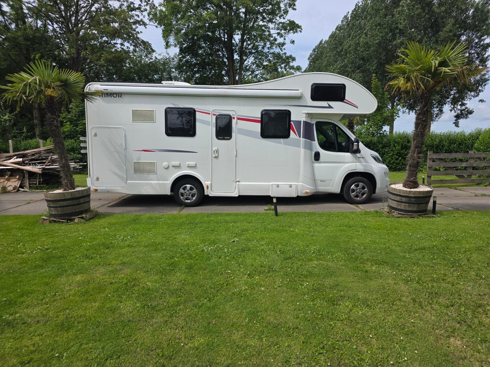 Rimor Seal 9 (7 persoons camper), Alkoof, Ringverwarming, Fiat, Particulier