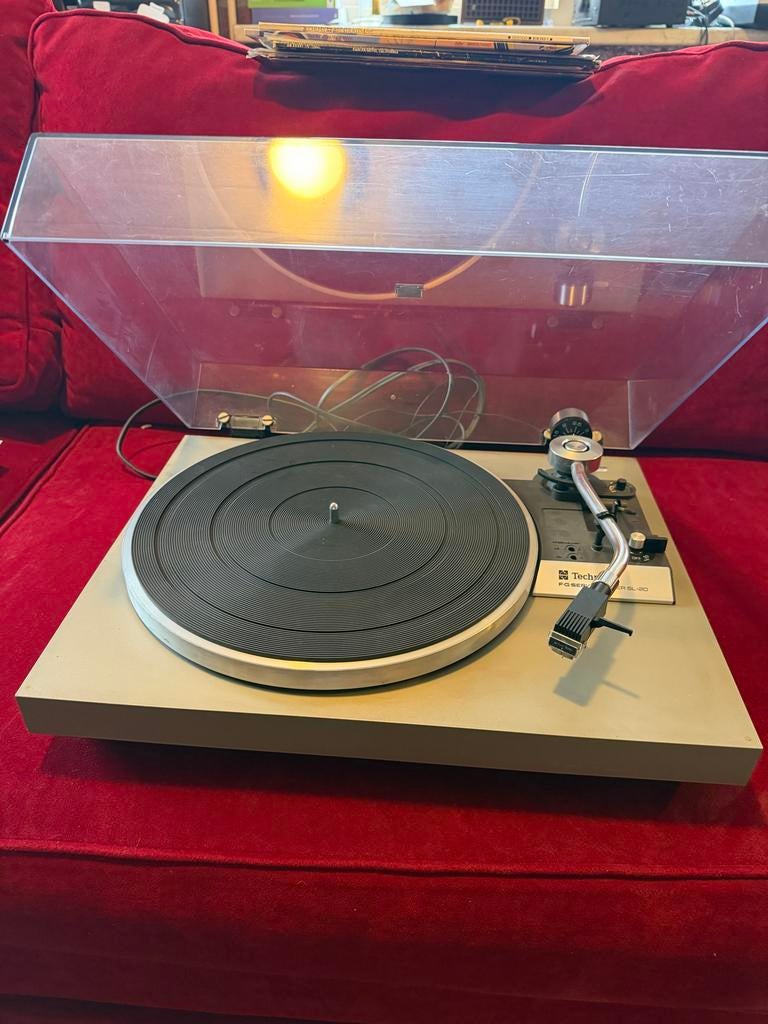 Technics SL-20 Platenspeler met 271C-ES element, Ophalen of Verzenden, Gebruikt, Platenspeler, Technics
