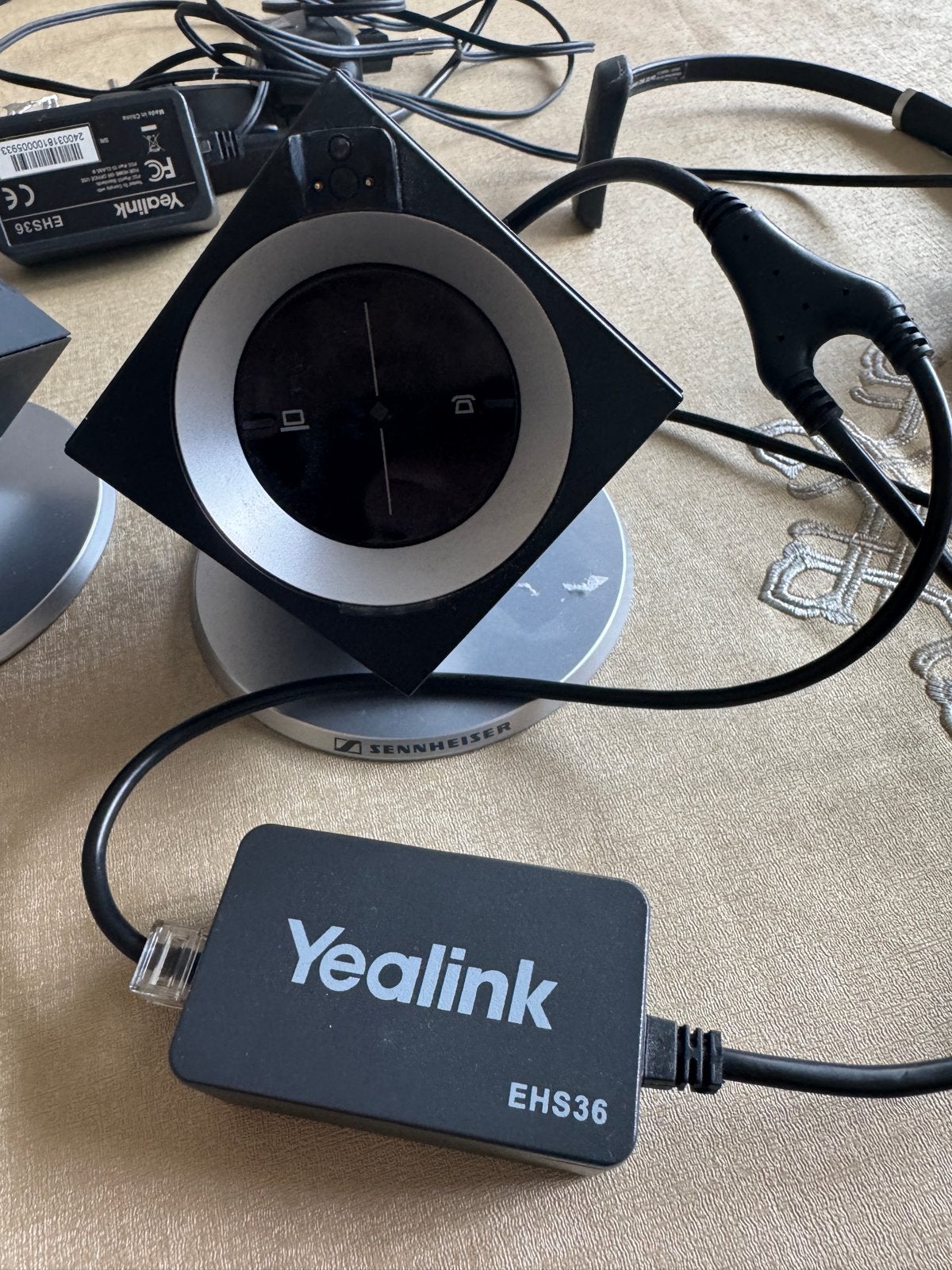 Sennheiser D 10 Office en D 10 Phone headsets met Yealink EH, Ophalen, Gebruikt, Overige typen, Universeel
