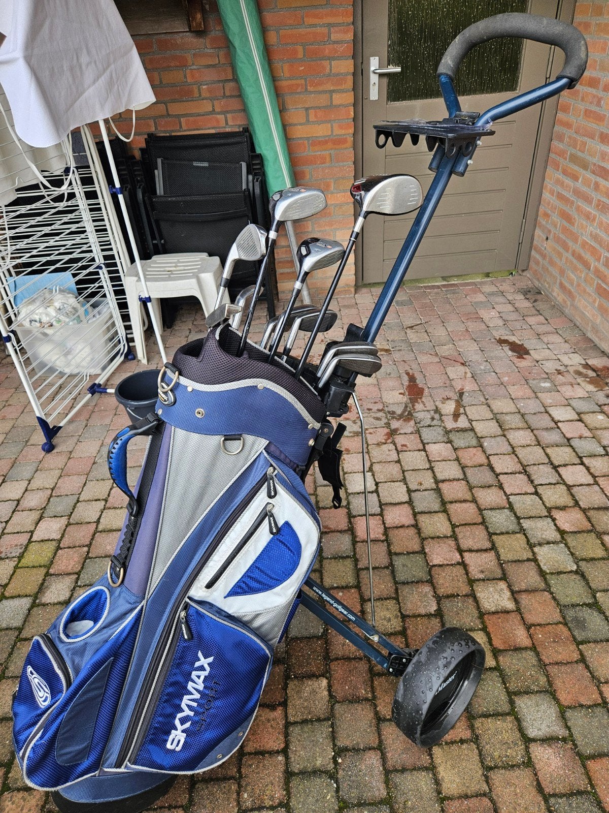 Complete Golfset Skymax SX9 incl Taylormade driver, Ophalen, Gebruikt, Club, Overige merken
