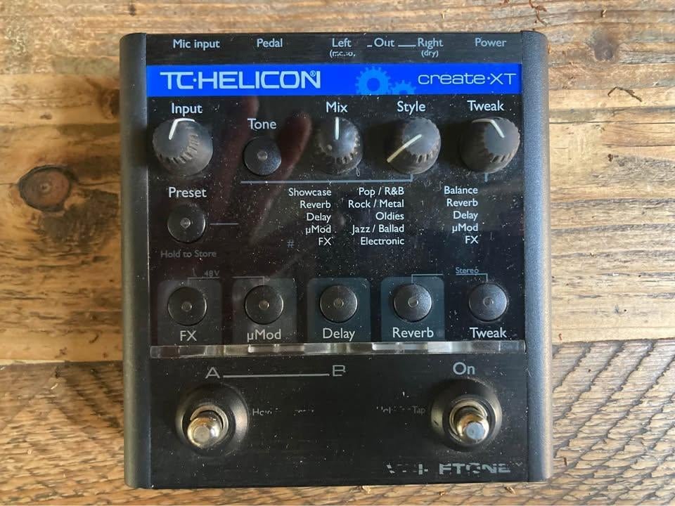 TC Helicon create XT, Muziek en Instrumenten, Ophalen, Zo goed als nieuw, Multi-effect