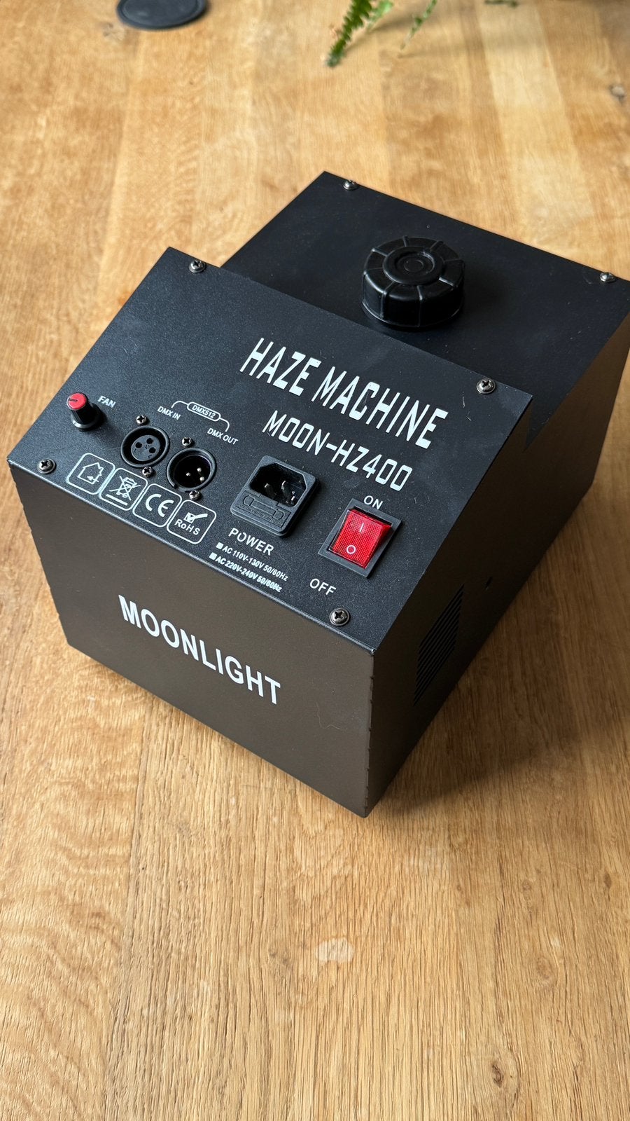 Hazer / haze machine - zgan, Muziek en Instrumenten, Licht en Laser, Rookmachine, Ophalen