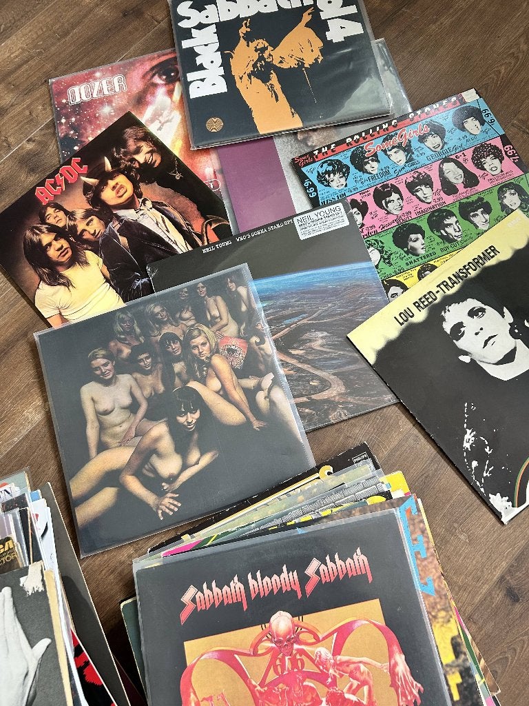 "112 originele LP’s collectie – Beatles, Stones, Bowie etc., Ophalen, Overige merken