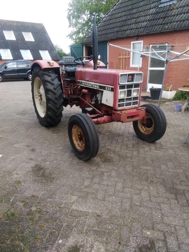 International 633 met kenteken, Zakelijke goederen, Agrarisch | Tractoren, Overige merken, Meer dan 10000, Oldtimer, Ophalen of Verzenden