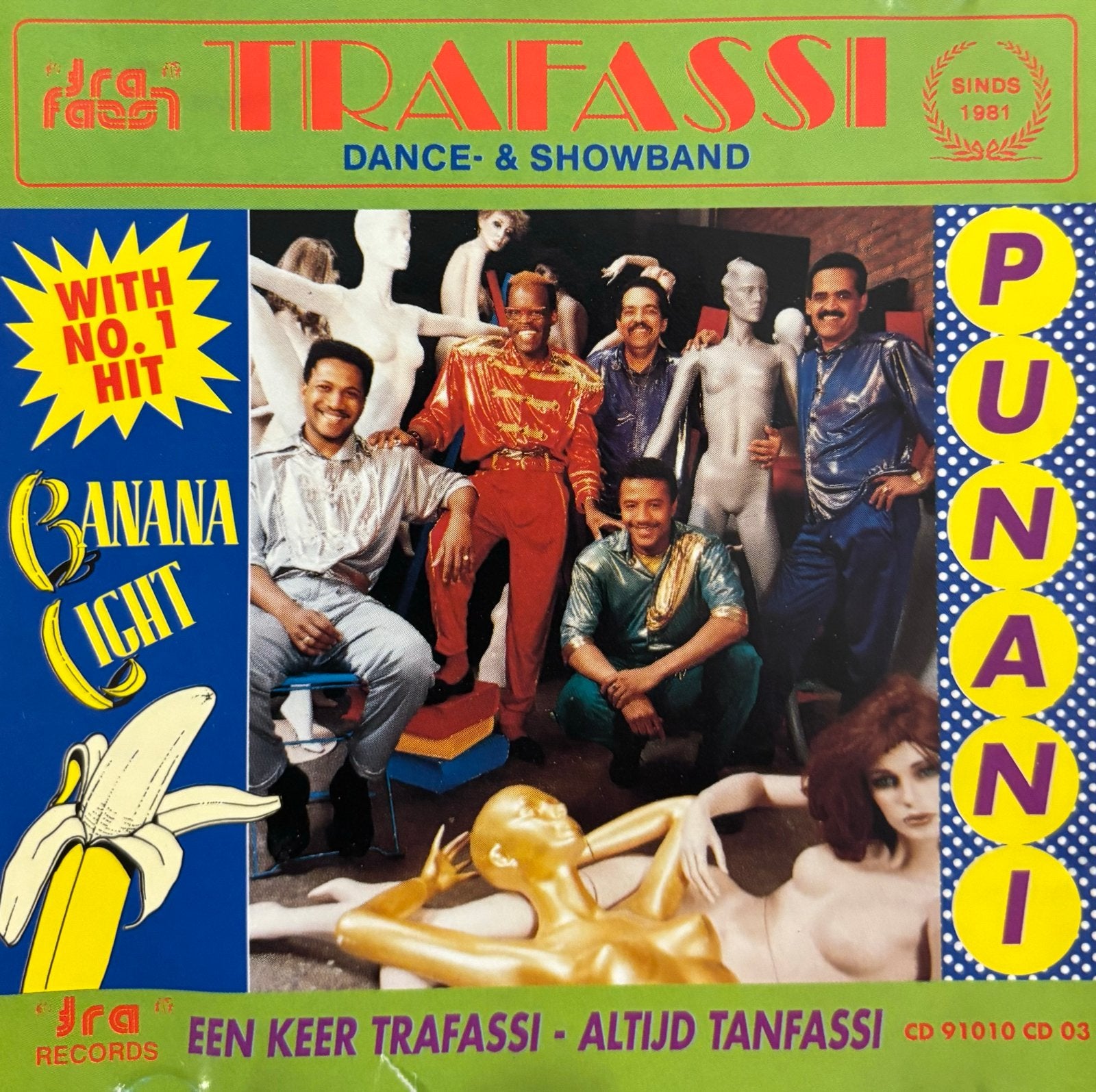 Trafassi - Banana Light - CD (Pop, Funk, Latin), Cd's en Dvd's, Verzenden, Gebruikt, Album, Inclusief boekje