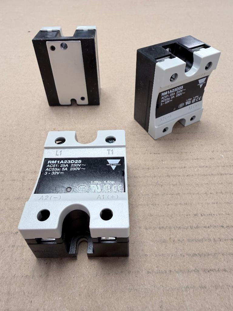 Carlo Gavazzi RM1A23D25 ELE Solid State Relais 1-Fase, Ophalen of Verzenden, Nieuw