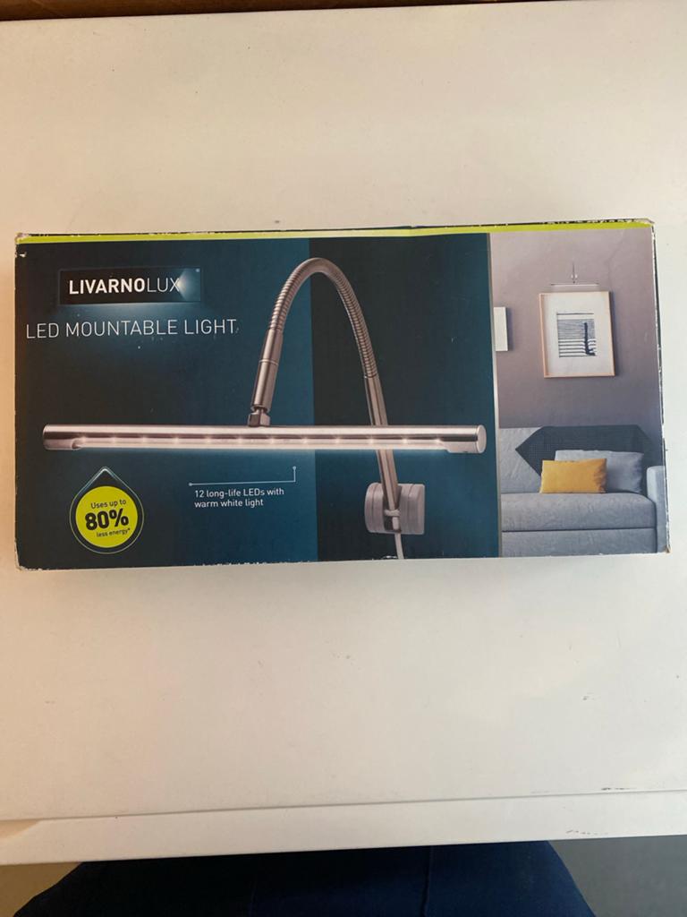 LIVARNOLUX LED Monteerbare Lamp - Nieuw in doos, Ophalen of Verzenden, Nieuw