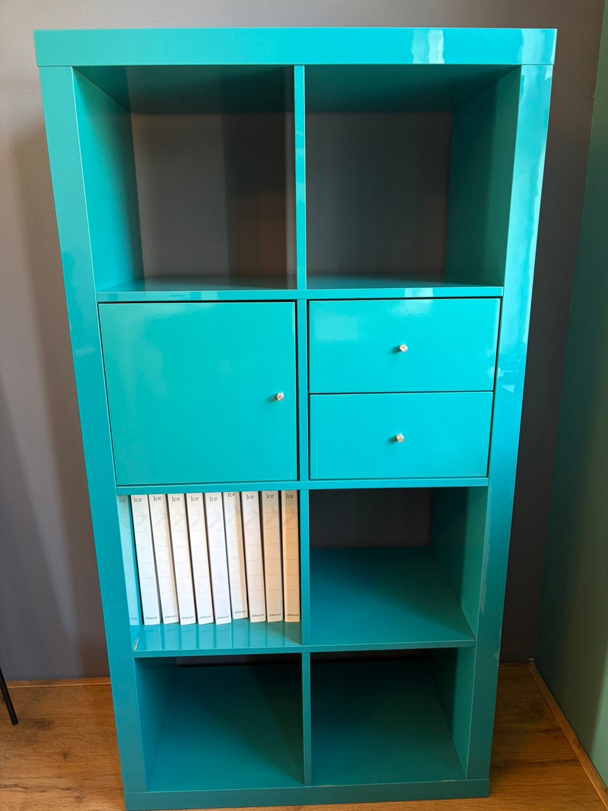 Ikea Kallax kast, Huis en Inrichting, Kasten | Wandmeubels, Ophalen, Kunststof, 150 tot 200 cm, Zo goed als nieuw