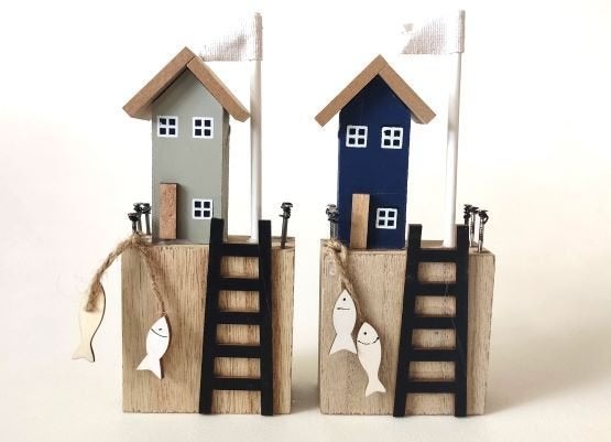 Maritieme Houten Decoratie – OPRUIMINGSKORTING, Ophalen of Verzenden, Nieuw