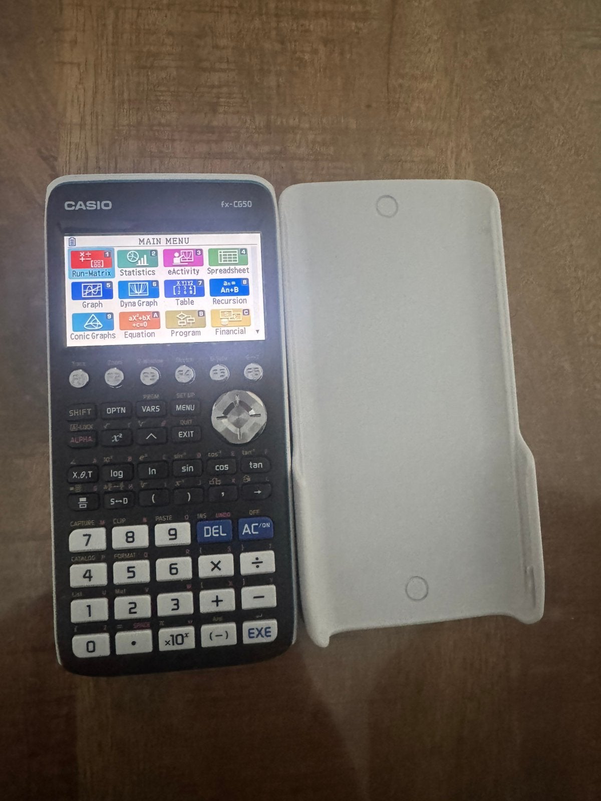 Casio fx-CG50  grafische rekenmachine, Ophalen, Grafische rekenmachine, Zo goed als nieuw
