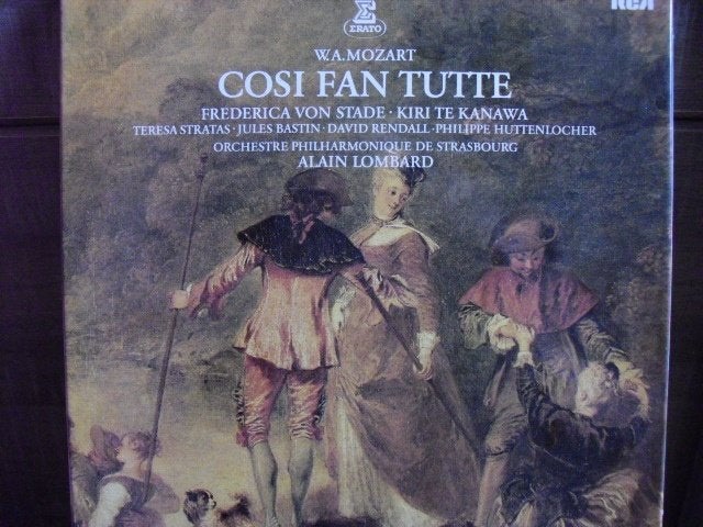 W.A. Mozart "Cosi Fan Tutte" (1978) 3LPs box
