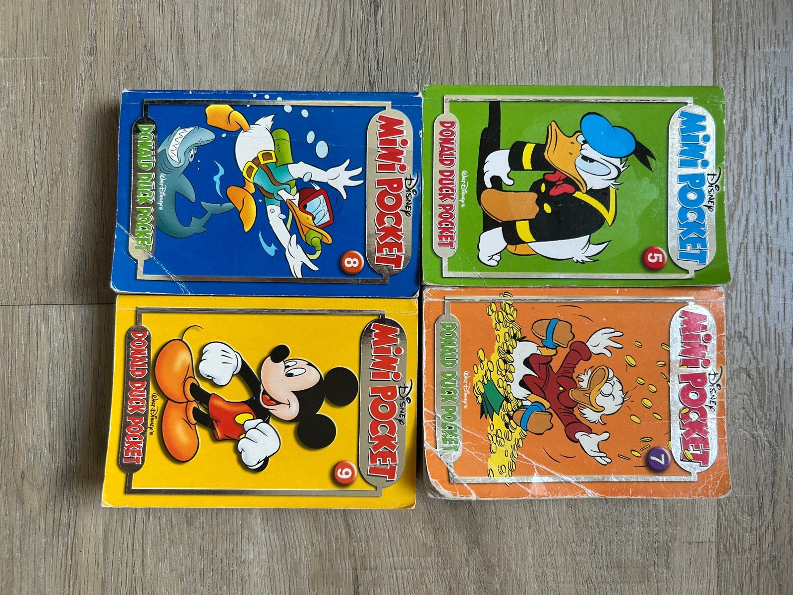 Donald Duck Pocket, Mini Pocket, Megapocket & Club Griezelbe, Boeken, Meerdere stripboeken, Ophalen of Verzenden, Gelezen