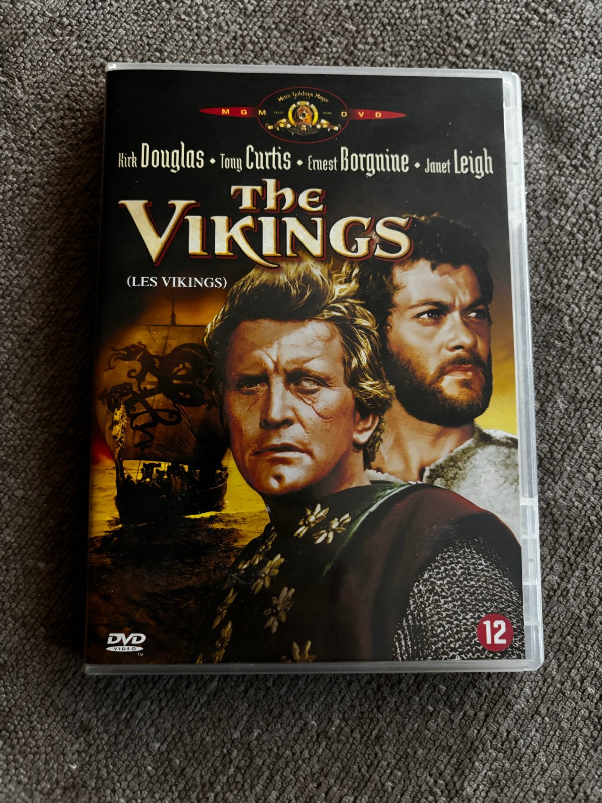 The Vikings (Les Vikings) DVD - Klassieke Avonturenfilm, 1960 tot 1980, Nederlands, Ophalen of Verzenden, Actie en Avontuur