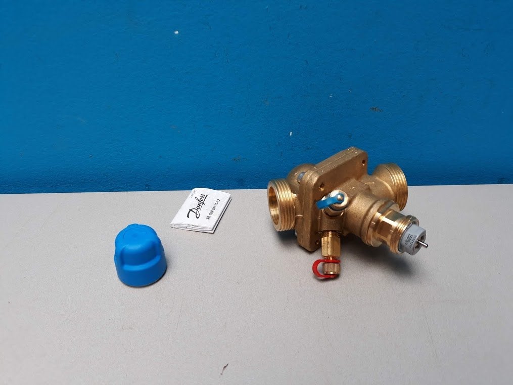Regelafsluiter incl meetnippels Danfoss Art.nr.: 003Z1214, Niet ingevuld, Cv-ketel of Combi-ketel, Niet ingevuld, Nieuw