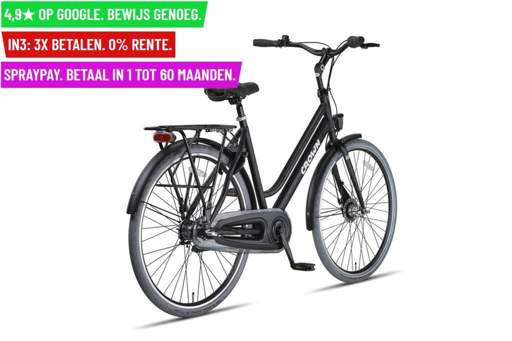 Damesfiets Altec New York Plus 28"/53 cm/3ver - Garantie/Lev, Fietsen en Brommers, Fietsen | Dames | Damesfietsen, Overige merken