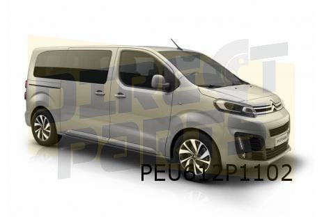 Opel Vivaro/Citroën Jumpy Voorportier Rechts (te spuiten) Or, -, Deur, -, Nieuw