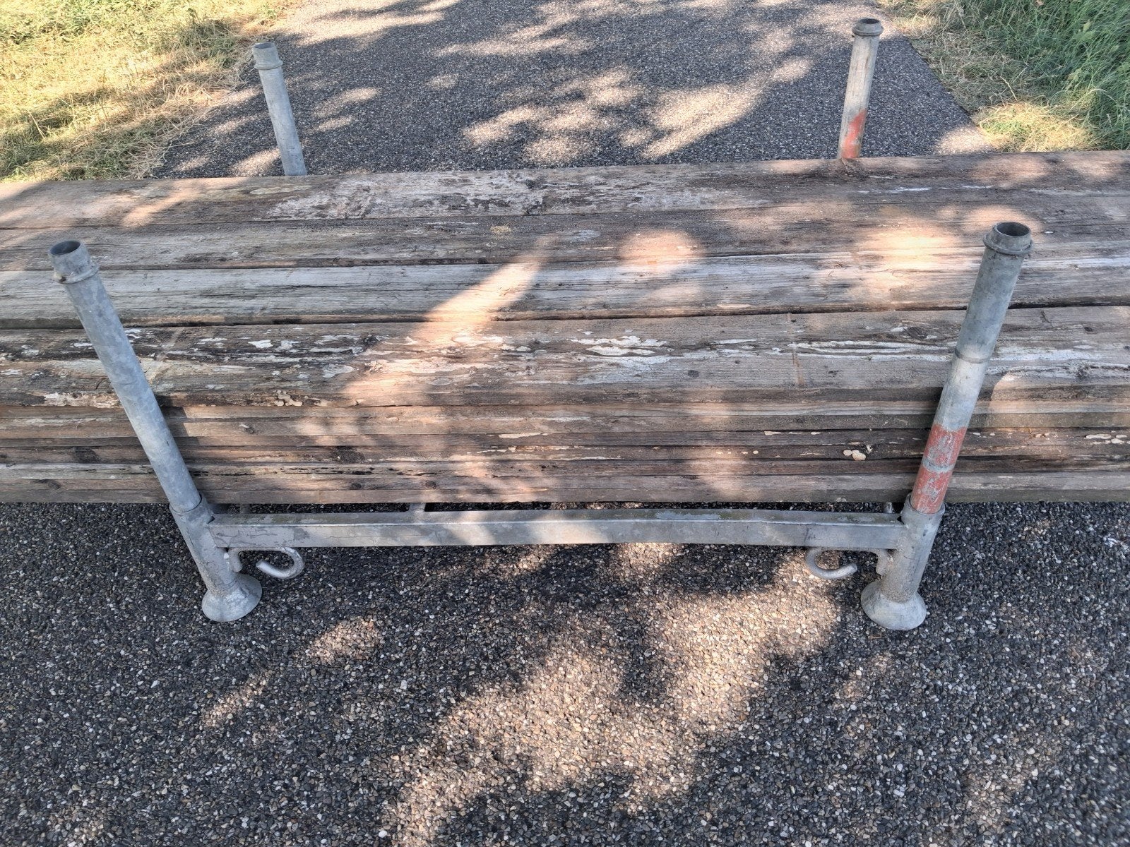 Steigerplanken, Ophalen, 180 tot 250 cm, Palen