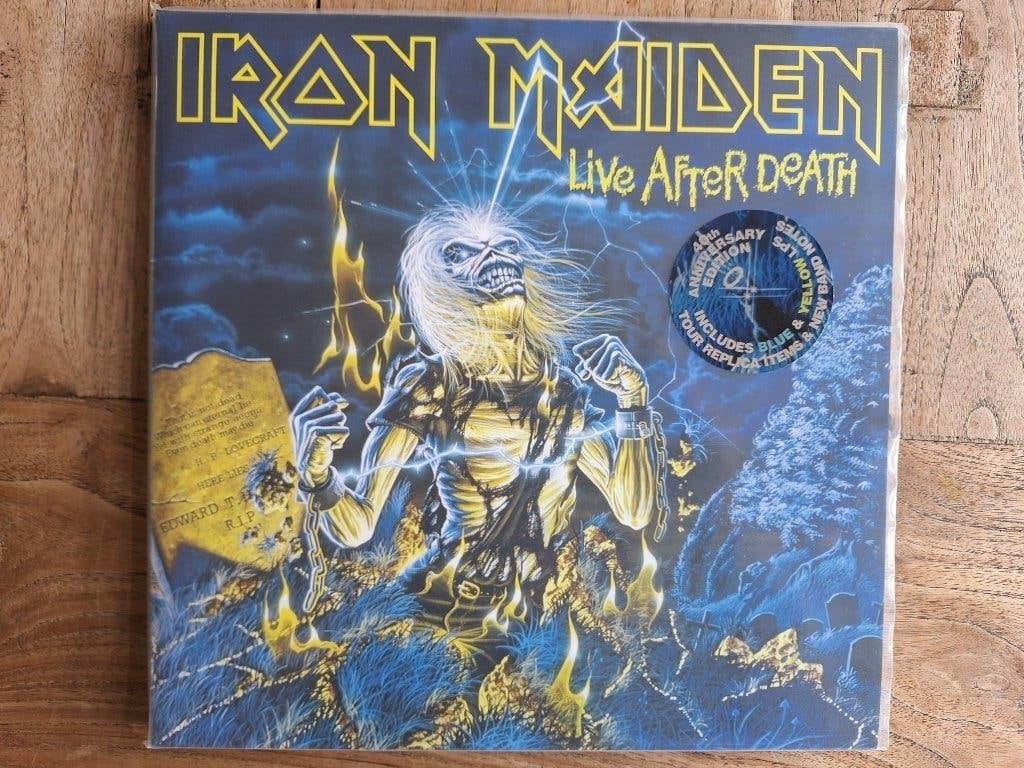 Iron Maiden, Live after Death, limited uitgave 40 jaar,2025, Ophalen of Verzenden, Zo goed als nieuw, Hardrock, Dubbel-LP