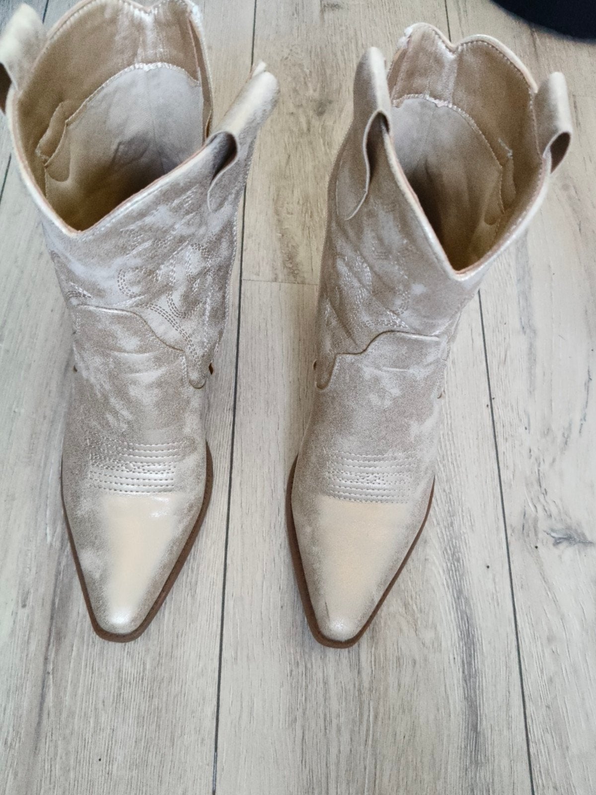 Gedragen cowboylaarzen maat 40, Ophalen of Verzenden, Zo goed als nieuw, Overige kleuren, Lage of Enkellaarzen