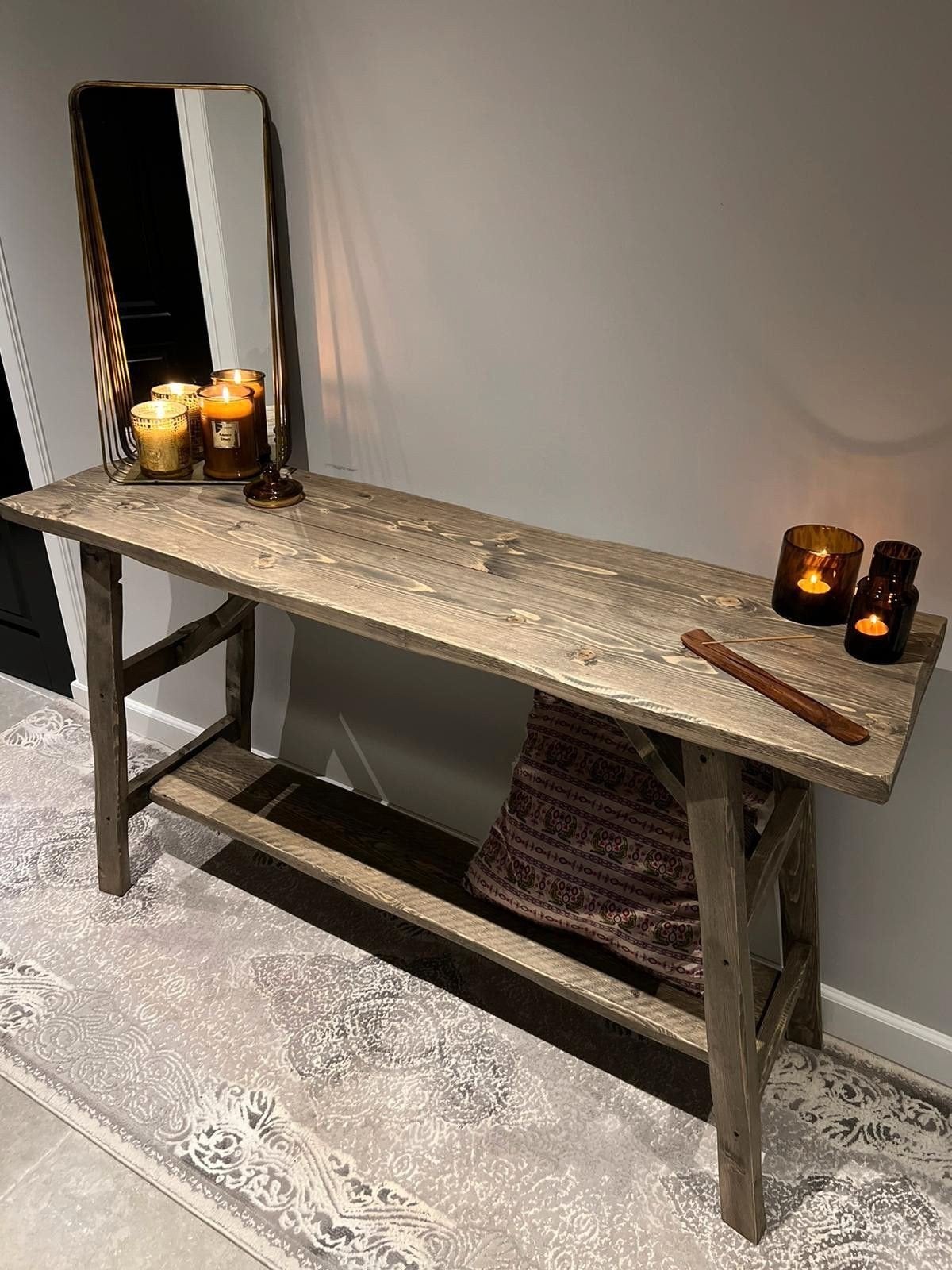 prachtige sidetable, 100 tot 150 cm, Nieuw, Ophalen of Verzenden, 25 tot 50 cm